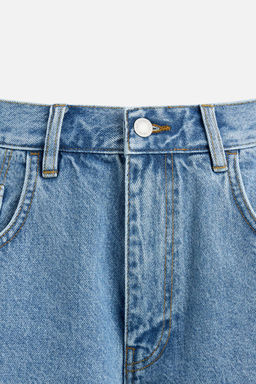 BAGGY FIT DENIM BERMUDA SHORTS - Zara фото 26