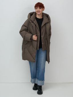 Пальто двубортная зимнее утепленное Бренд: Visdeer  фото 15