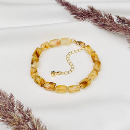 Браслет из Цитрина 17 см +