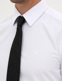 Beyaz Slim Fit Uzun Kollu Basic G_mlek - Pierre cardin фото 7
