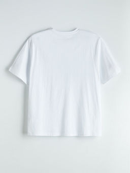 Bisiklet Yaka K?sa Kollu Penye Erkek Ti??rt