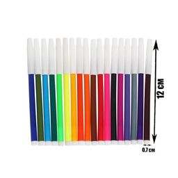 Фломастеры 18 цветов Принцесса, невентилируемый колпачок - Calligrata фото 3