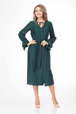 Платье ANELLI 758 изумруд