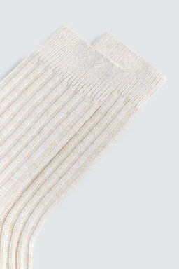 CALCETINES CANAL? IRREGULAR / Crudo - Zara фото 3