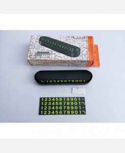Парковочная автовизитка, светящиеся в темноте цифры 9046503