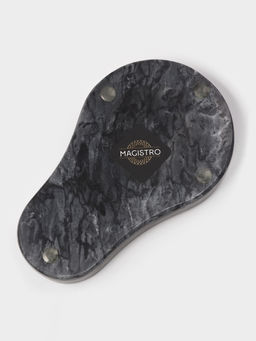 Подставка под ложку Magistro Marble, мрамор, 16.5×10×1.8 см, чёрная