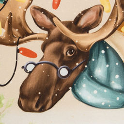 Набор салфеток сервировочных «Этель» Noble Christmas, 4 шт., бежевые, 40×40 см