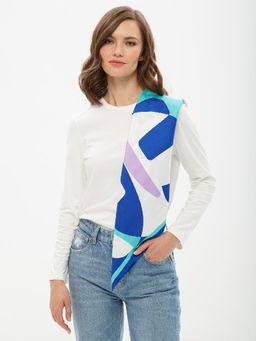 Платок жен. шелк 86х86 SS04-8322-12