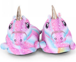 Тапочки домашние волшебные Единорожки