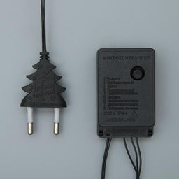 Гирлянда Сеть 1.6?1.6 м, IP20, тёмная нить, 144 LED, свечение тёплое белое, 8 режимов, 220 В - Luazon lighting фото 7