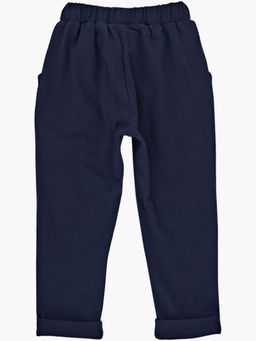 Брюки для девочки UD 3401 синий - Mini maxi фото 4