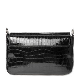 женская кожаная сумка с тиснением Багетка - Barcelo biagi фото 2