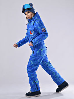 Женский зимний сноубордический комбинезон Alpha Endless 222/220518-2_012 Голубой  фото 7