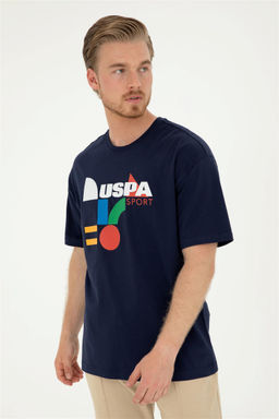 Мужская темно-синяя футболка Неожиданная скидка в корзине - U.s. polo assn фото 3