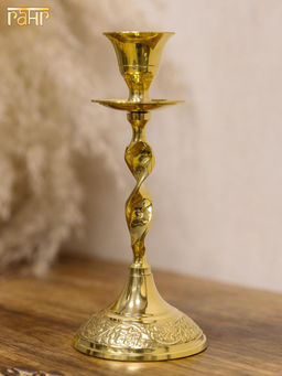 Подсвечник на одну свечу (полиш) №П5223/1 2шт/уп