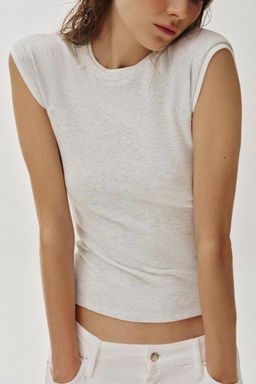 FADED WIDE-LEG TROUSERS - Zara фото 27