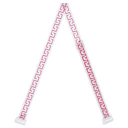 Бретели (пара) Gamma BR-1011 в пакете 10 мм 10 пар СК/Распродажа красный