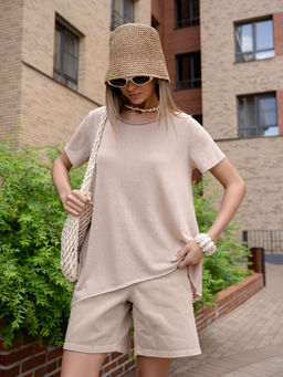 Футболка паутинка полупрозрачная - Binita фото 3