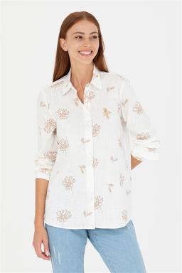 Женская рубашка Camel с длинным рукавом