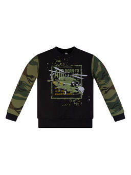 Костюм для малышей хакичерный вертолет