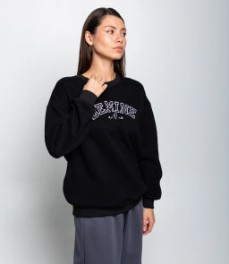 Свитшот #КТ1782, чёрный