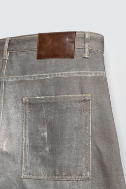 PRINTED BAGGY FIT JEANS - Zara фото 10