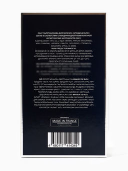 Туалетная вода мужская Brandy De Bleu, 100 мл