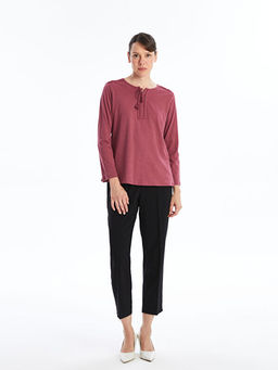 Beli Lastikli Kad?n Pantolon