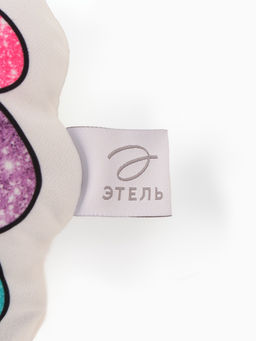 Подушка декоративная детская «Этель» Glow, 30×19 см, велюр