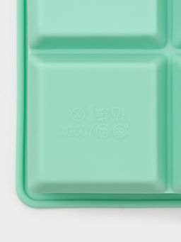 Форма для льда Доляна «Кубик», силикон, 16×11×4.8 см, 6 ячеек (4.6×4.6 см), бирюзовая фото 7