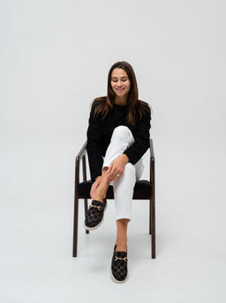 Лоферы туфли 172.1841be.Черный гуччи