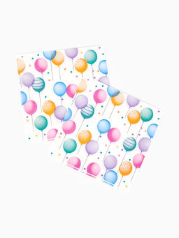 Салфетки бумажные Happy birthday, 33?33 см, 20 шт. - Страна карнавалия фото 2