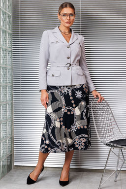 Костюм Мода Юрс 2928 серый