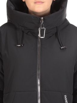 9069 BLACK Пальто зимнее женское CORUSKY (верблюжья шерсть)