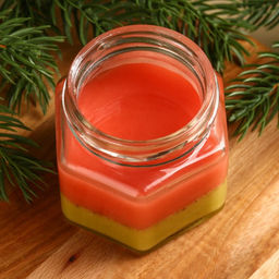 Мёд кремовый С новым годом, со вкусом фисташка-малина, 120 г - Фабрика счастья фото 3