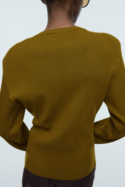Top en punto de canal? con hombreras - H&m фото 4