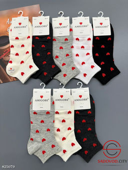 Носки женские из хлопка