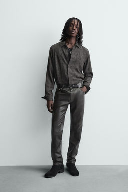 FLUID JACQUARD SHIRT