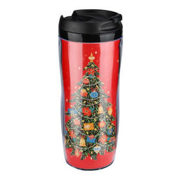 Термокружка "Новогодняя елочка" 350мл. (КП-6279)