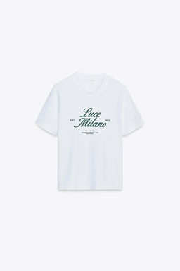 SLOGAN T-SHIRT - Zara фото 7