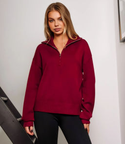 Джемпер #КТ888 (7), бордовый