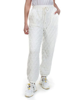 2780 WHITE Брюки спортивные зимние женские - Фабричный китай фото 7