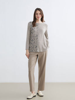 Beli Lastikli Kad?n Pantolon