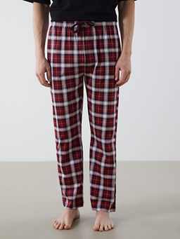 Standart Kal?p Ekose Erkek Pijama Alt