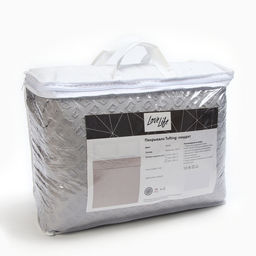 Покрывало евро LoveLife «Tufting: Квадрат», 200×230±5 см, микрофайбер, серое