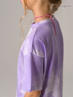 Платье Teen тайдай лаванда - Sovalina фото 5