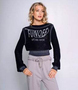 Джемпер #КТ8968 (2), чёрный