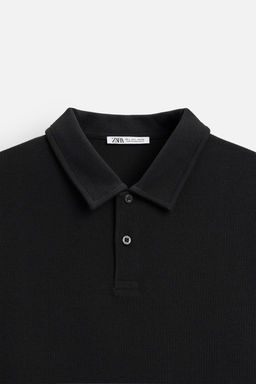 TEXTURED POLO SHIRT - Zara фото 24