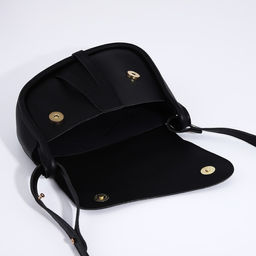 Сумка из искусственной кожи, 20х16х8.5 см, чёрный цвет - Nazamok фото 6