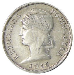 10 сентаво 1915 года Португалия